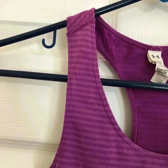 Under  Armour Purple Tank Top Size Extra Small - Picture 5 of 12